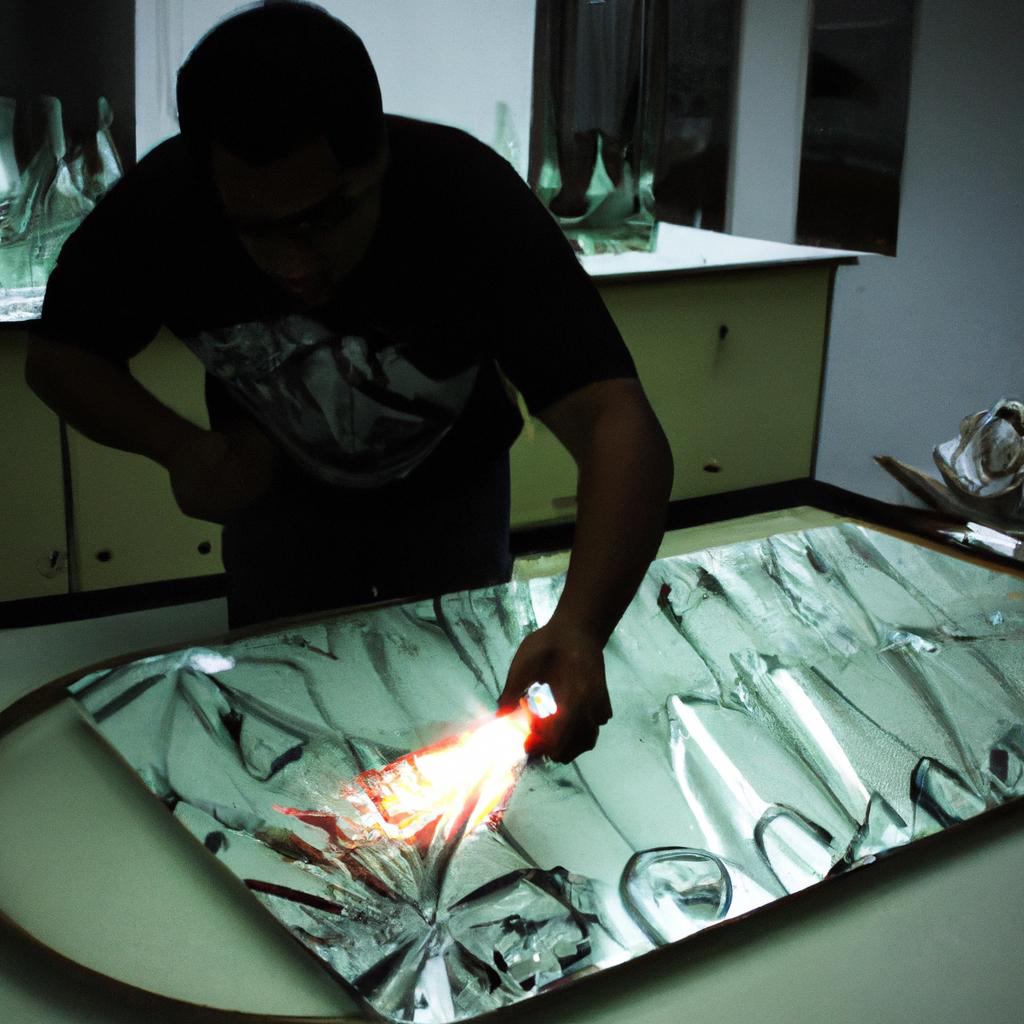 Glass Etching: An Introduction to the Art of Glass Etching at Glass Arts Gallery