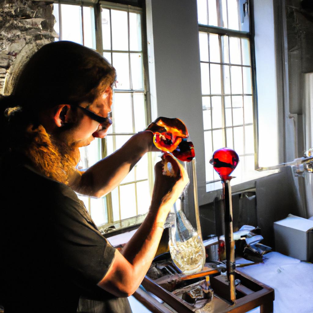 Soft Glassblowing: Techniques in Glass Arts Gallery